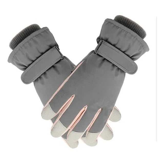 Guantes Dama Forrados Impermeables Nieve-moto-invierno