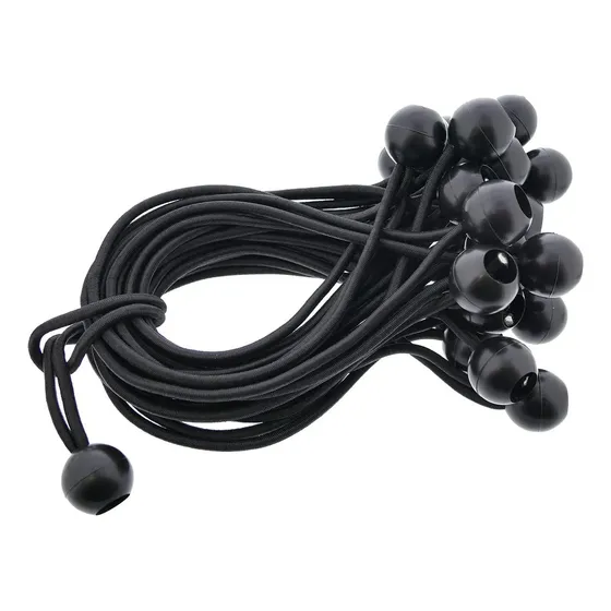 Kit 10 Elásticos Multiuso Camping Viagem Cama Elastica 1,40m