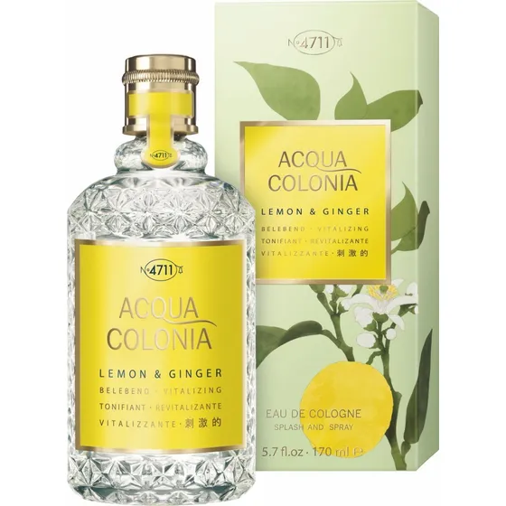 Perfume 4711 Aqua Colonia Lemon + Ginger Unisex 170 Ml Edc