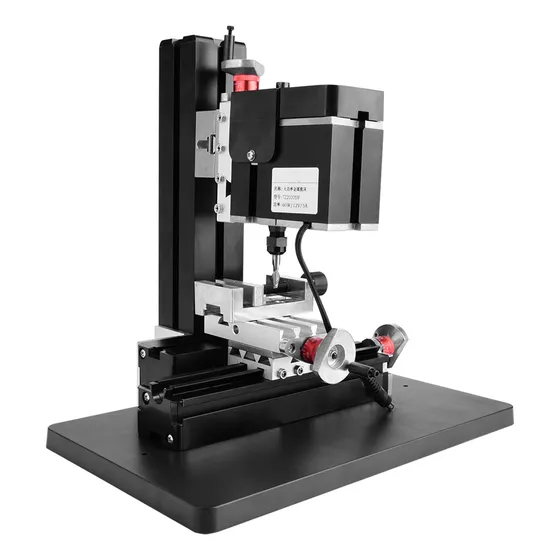 Fresadora En Miniatura De Metal Diy Mini Lathe, 60 W, 12000