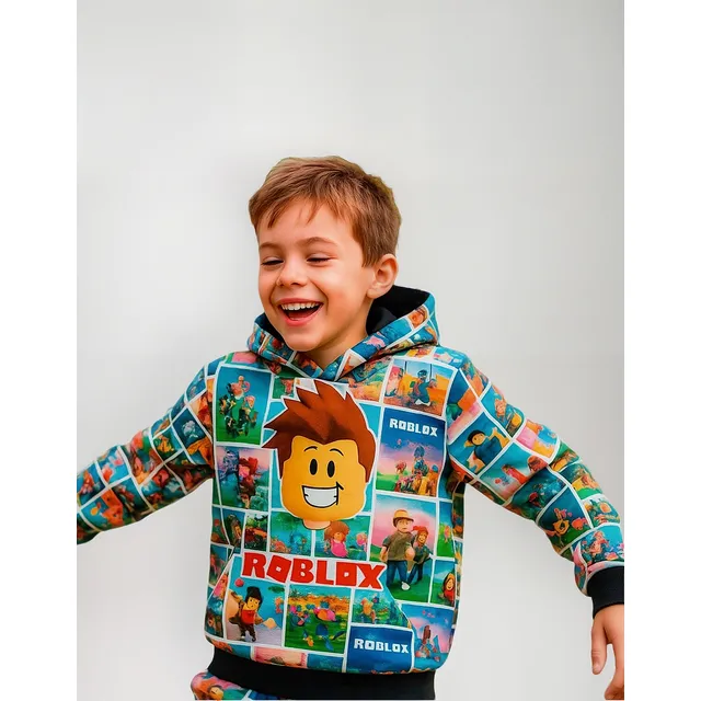 Blusa De Frio Infantil Moletom Com Capuz Algodão Personagens