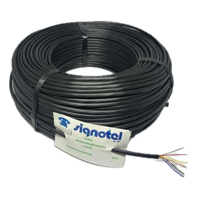 Cable Portero 3 Pares Exterior X 100mts Ideal Commax Netyer