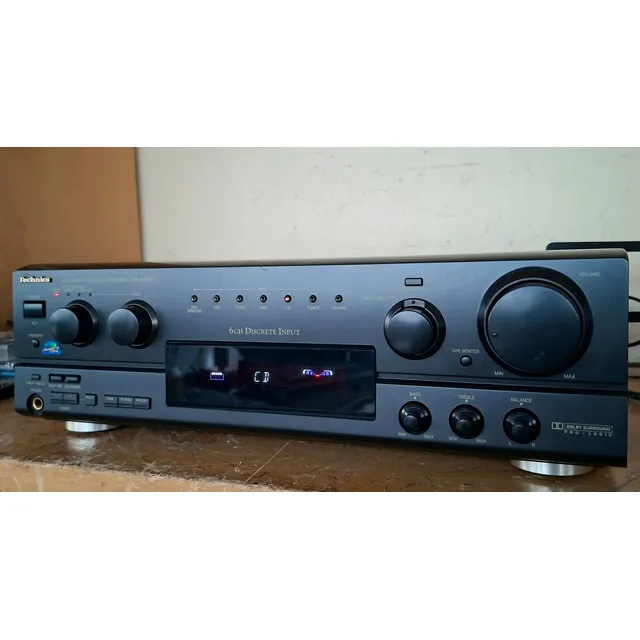 Technics Receiver Sa-ax530 Am Fm Stereo Entrada Tornamesa