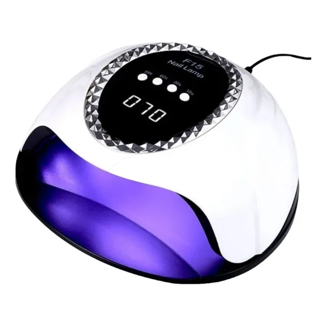 Lámpara Led Uv Para Uñas Marca Sun F15 60leds 240watts Con T