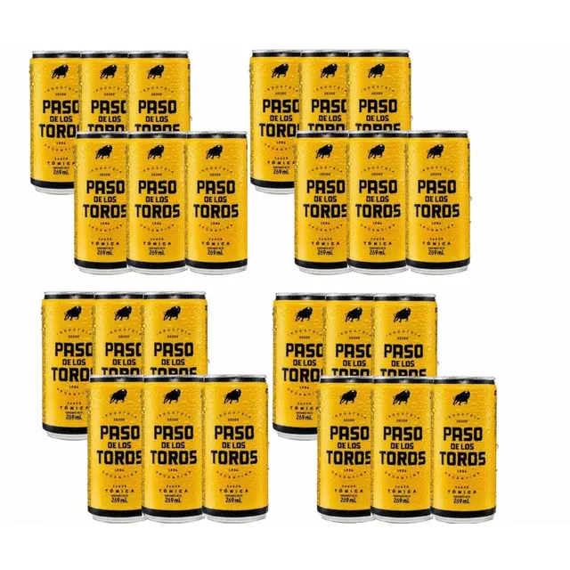 Agua Tónica Paso De Los Toros Lata 269 Ml X24 - Perez Tienda