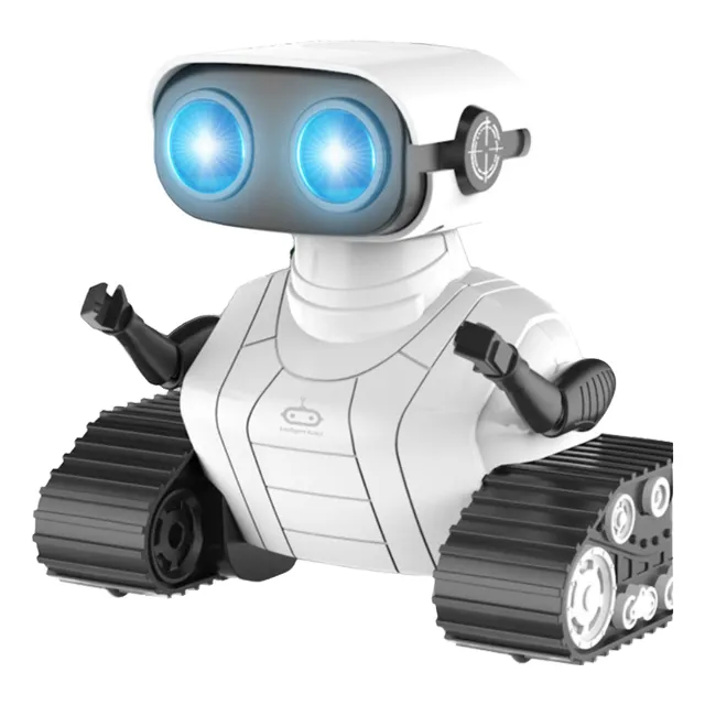 Robot A Control Remoto Recargable Auto Con Música Y Luces