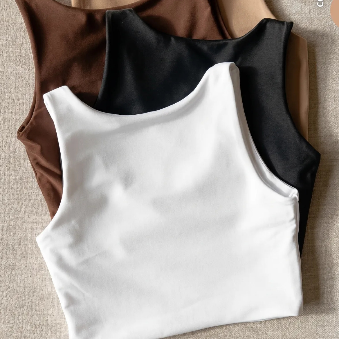 Kit 4 Blusas Regata Feminina Suplex Tshirt Básica Casual - Tam. P ao GG