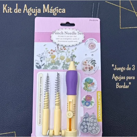 Aguja Mágica Para Bordado