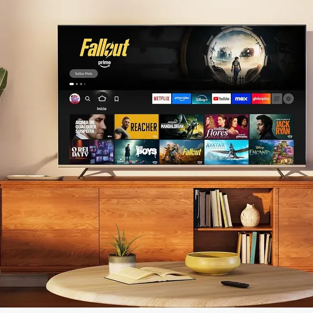 Amazon Fire Tv Stick 3ª Geração De Voz Full Hd 8gb Preto Com 1gb De Memória Ram