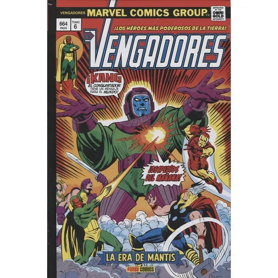 Marvel Gold Los Vengadores. La Era De Mantis - John Buscema