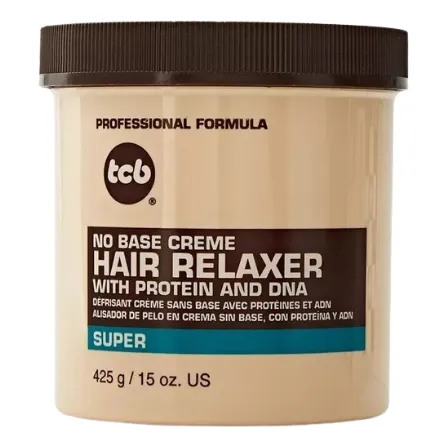 Crema Desrizadora Tcb Con Proteína Sin Amoniaco Y Adn