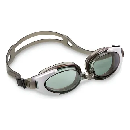 Lentes Agua Intex Natación Adulto Edad 14+ Sport Gris / Bamo