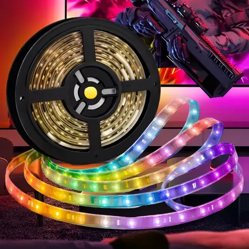 Fita Led Ambilight Tv Smart Wifi Chroma Alexa Google Diy Rgb-ic