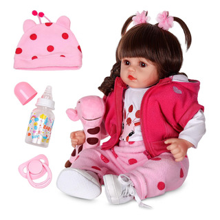 Reborn Baby Dolls - 18-inch Realistic Baby Doll With Comp... Reborn Baby Dolls - 18-inch Realistic Baby Doll With Comp...