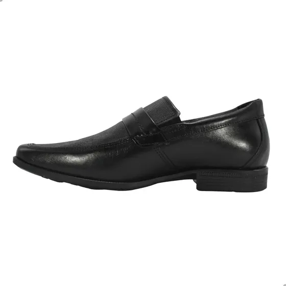 Zapato Social Masculino Pegada Confort Fiesta Comodo Cuero
