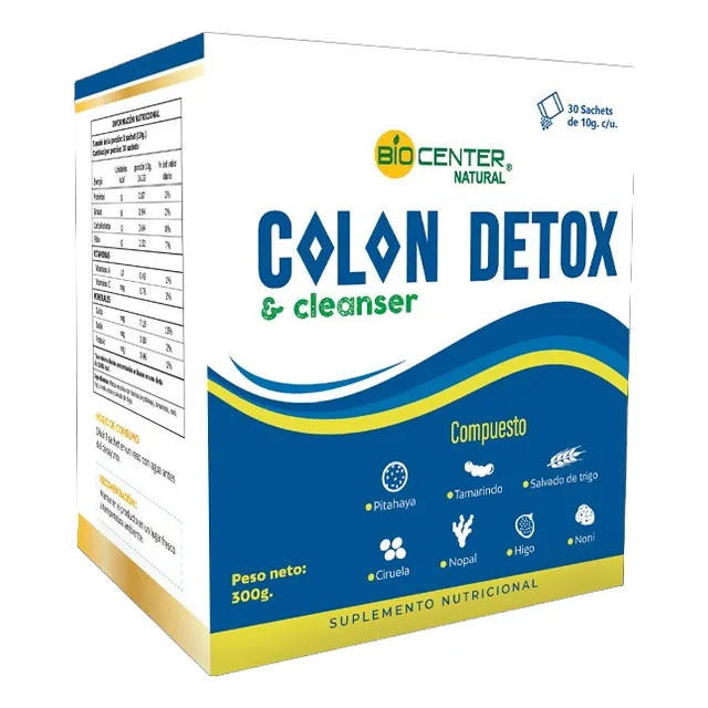 Colon Detox & Cleanser Biocenter Natural Caja 300gr