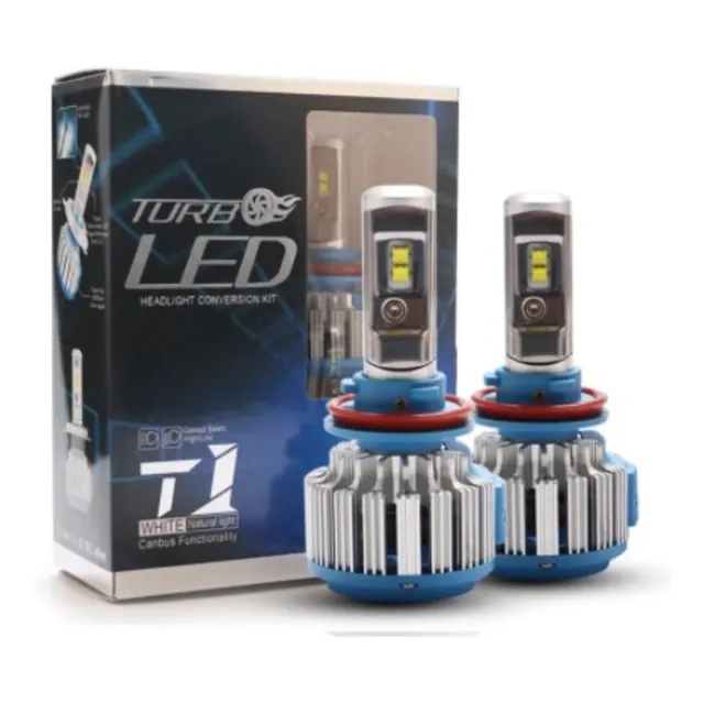 2 Luces Led Bombillos H4, H1,  H7, H11, 880 Turbo Led