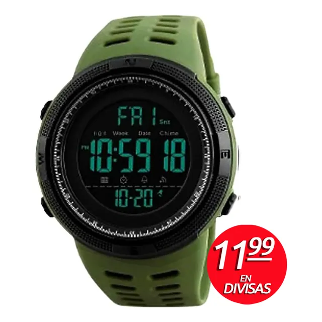 Reloj Deportivo Digital Tactico Resistente Al Agua