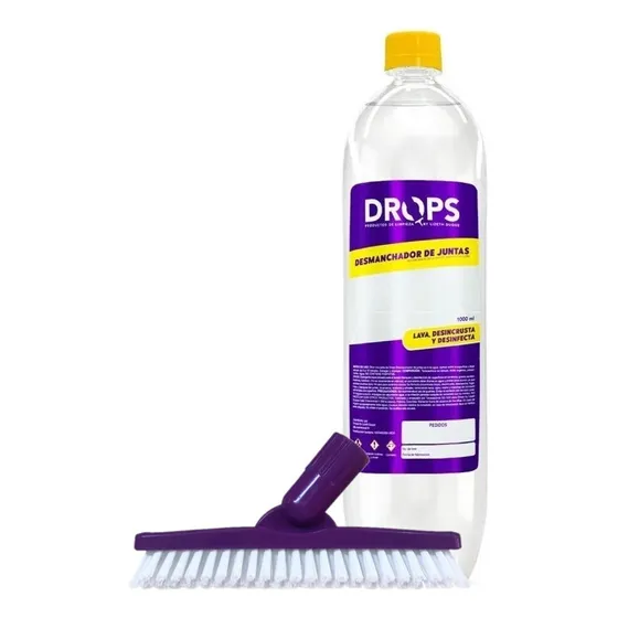 Drops Limpia Juntas + Cepillo - L a $28