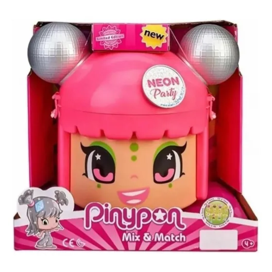 Pinypon Cabeza Valija Neon Party 5 Fig  15210