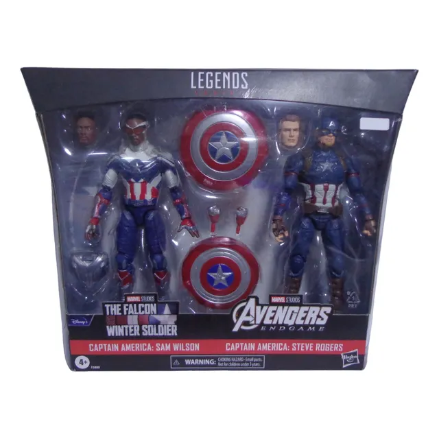 Sam Wilson Y Steve Rogers Marvel Legends Hasbro 2021