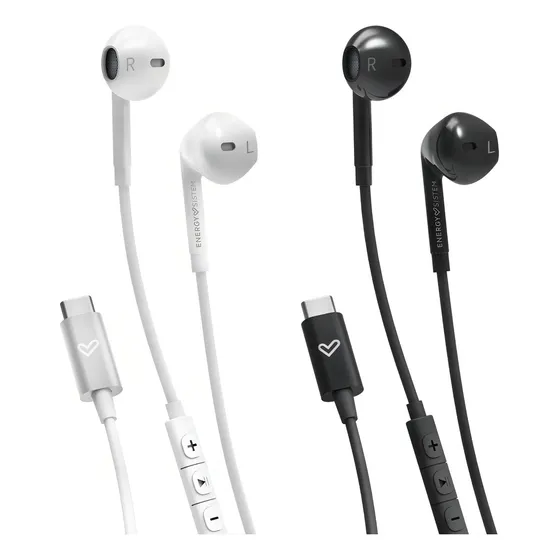 Auricular Energy Sistem Smart 2 Usb C Con Control De Volumen Color Blanco