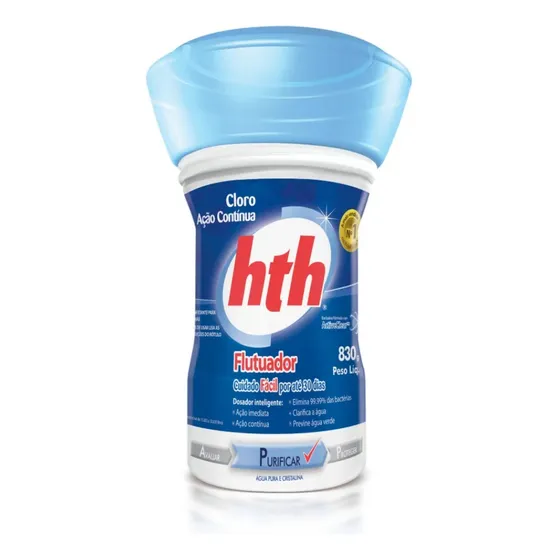 Flutuador Pequeno 830g Para Piscina - Hth