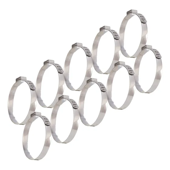 Abrazaderas Trak Tipo Oreja Fija Inox 7mm (17,0  13,8) X10u