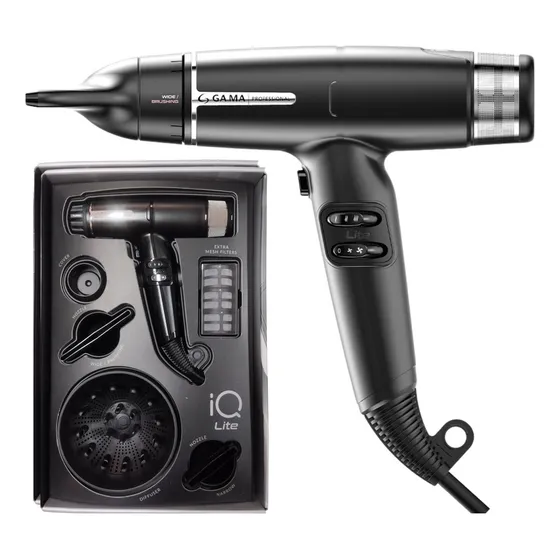 Secador De Cabelo Ga.ma Iq Lite Profissional Turbo