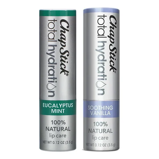 Chapstick Total Hydratation - 2 Sabores - Vainilla Eucalipto