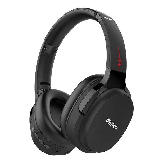 Headphone Philco Bluetooth Pfo01btp Wave Cor Preto Headphone Philco Bluetooth Pfo01btp Wave Cor Preto