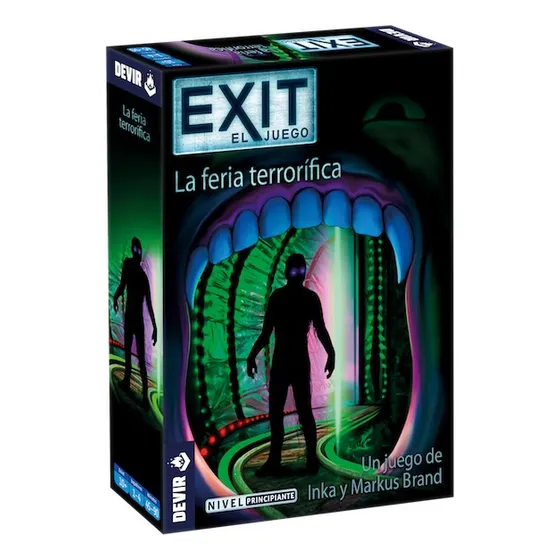 Juego De Mesa Devir Exit La Feria Terrorífica Principiante