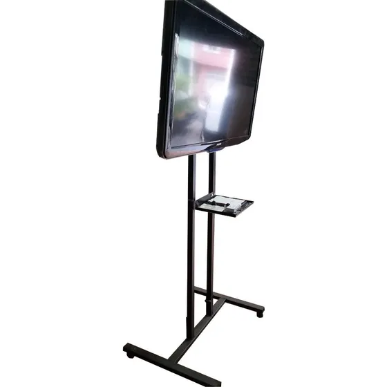 Pedestal Rack Suporte Chão Tv Lcd Led Plana Smart 32 À 70 