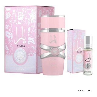 Perfume Lattafa Yara Edp 100 Ml+aceite De Perfume Yara 10 Ml Perfume Lattafa Yara Edp 100 Ml+aceite De Perfume Yara 10 Ml