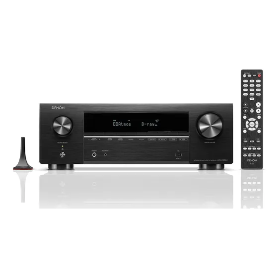 Receiver Denon Avr-x1800h 7.2 Canais Saída Pré Wifi 8k Dolby 127V