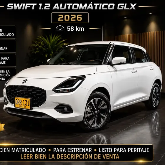 Suzuki Swift Hibrido 2026 1.2 Glx 2wd Cvt