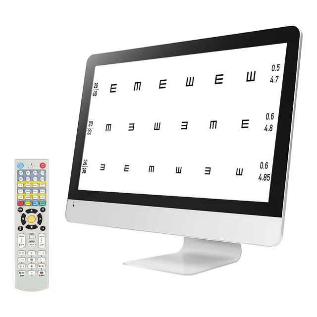 Monitor De Visión Led 21,5'' Para Examen Ocular Y Optometría