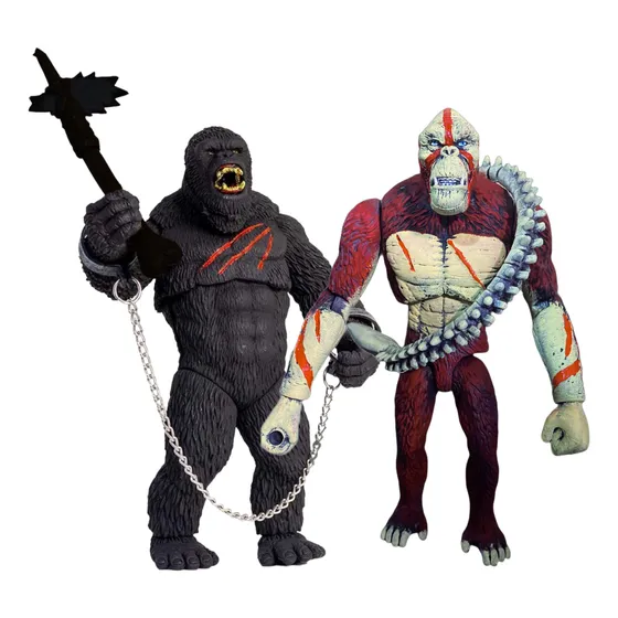 Godzilla Y Kong Duo Juguetes Kong Vs Skar King Set 2 Pzs 