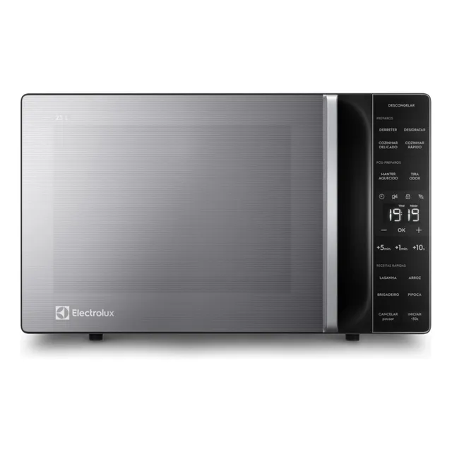 Microondas 23 Litros 1100w 46x35x29cm 220v Inox - Electrolux