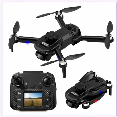 Mini Drone Profissional Dual Camera Tira Fotos Video Hd Usb Preto