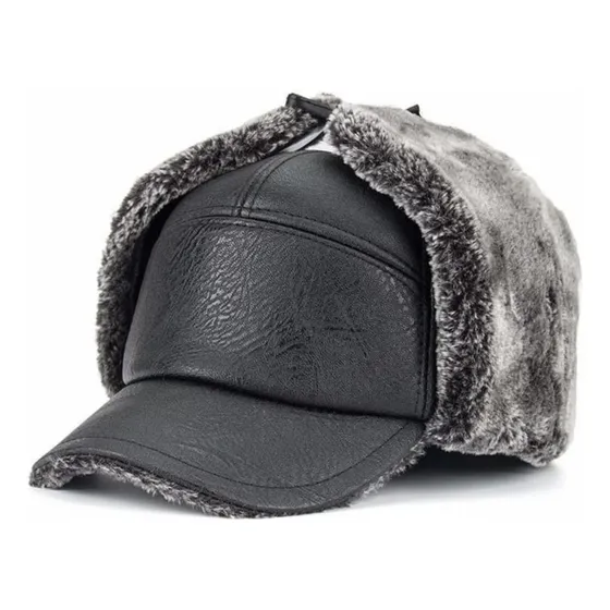 Gorra De Beisbol Jockey Ruso Con Orejeras Colores Varios 