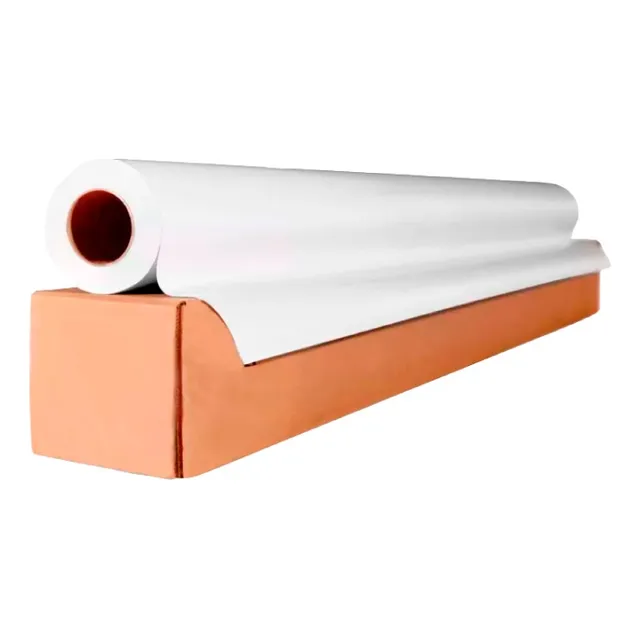 Rollo Papel Bond Para Plotter A1, Bond 75gr Con Caja