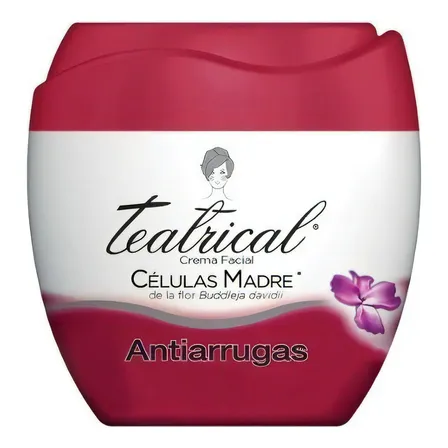 Crema Facial Antiarrugas Teatrical Células Madre día/noche para todo tipo de piel de 200g