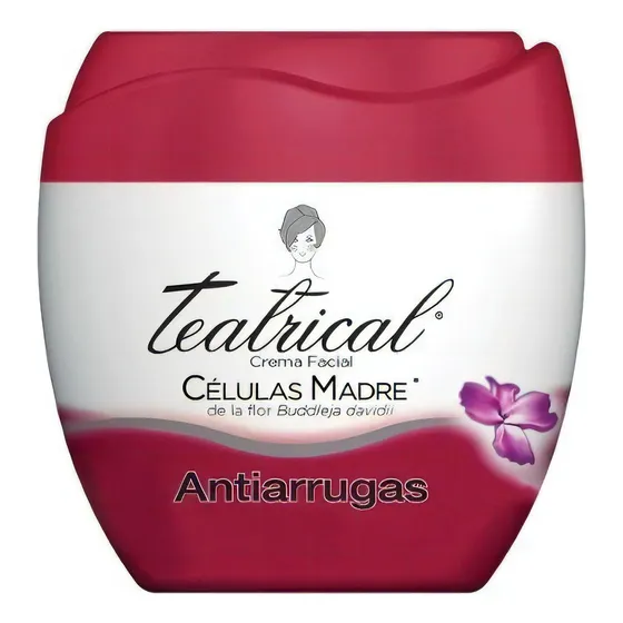 Crema Facial Antiarrugas Teatrical Células Madre día/noche para todo tipo de piel de 200g