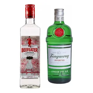 Kit 2 Gin Beefeater London Dry +gin Tanqueray Tradicional Tradicional Kit 2 Gin Beefeater London Dry +gin Tanqueray Tradicional Tradicional