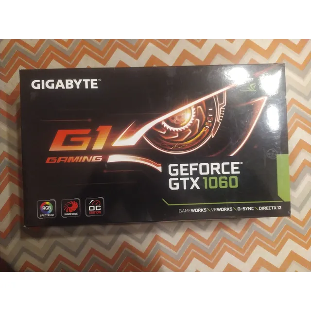 Placa De Video Gigabyte Geforce Gtx 1060 3gb