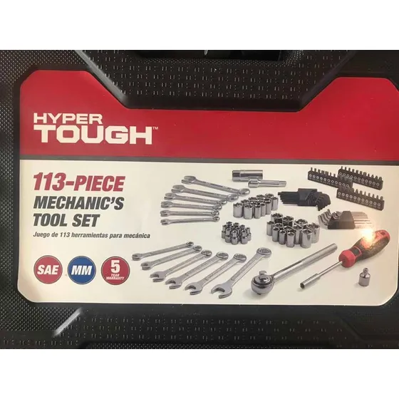 Juego De Dados Hyper Tough 113 Piezas