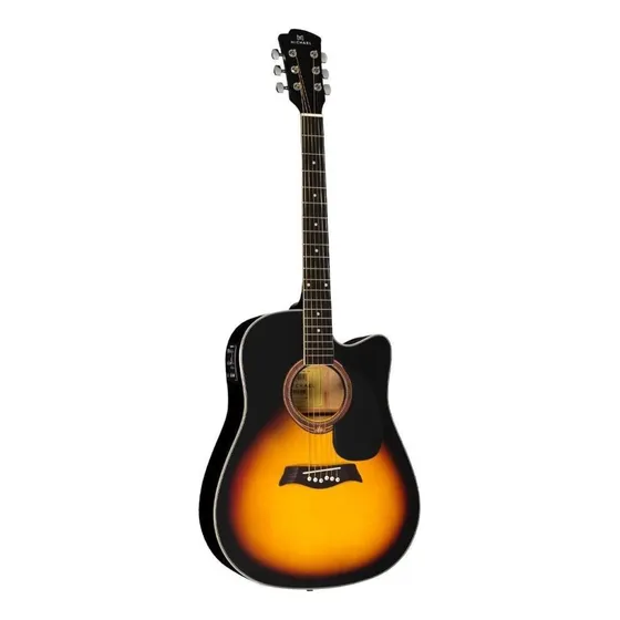 Violão acústico Michael VMF361 para destros sunburst mate folk Tensor Dual Action
