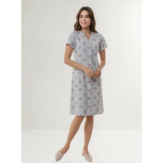 Camisón Camisa  100% Algodón Manga Corta Paulienne Lumiere 