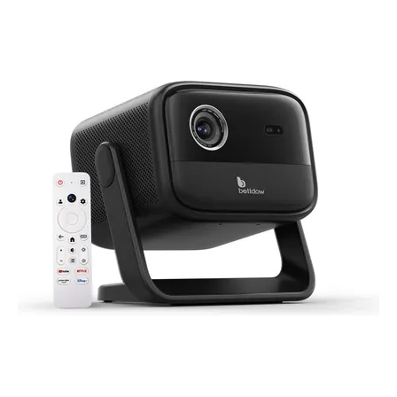 Projetor 2k Verdade Dlp 800ansi Googletv Nfc Bateria Usb-c Preto 127/220v